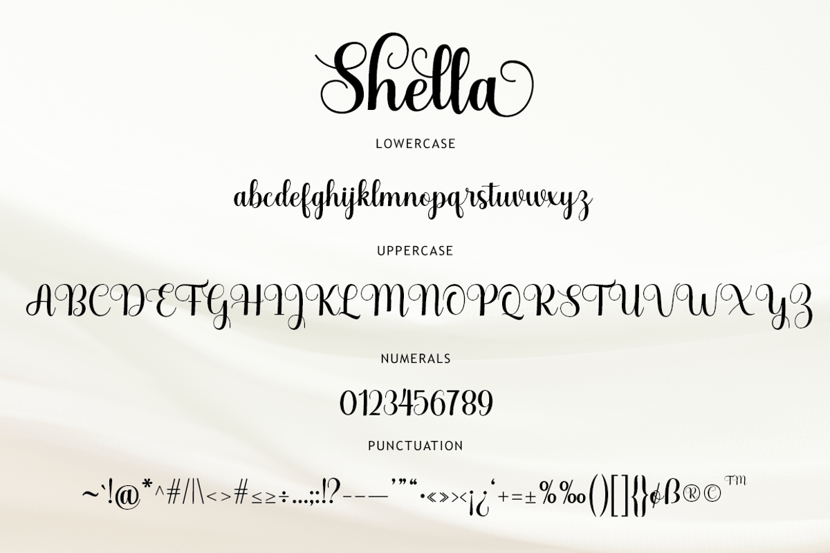 Shella Script, a Script Font by Madjack.font (Photo 9 of 10)