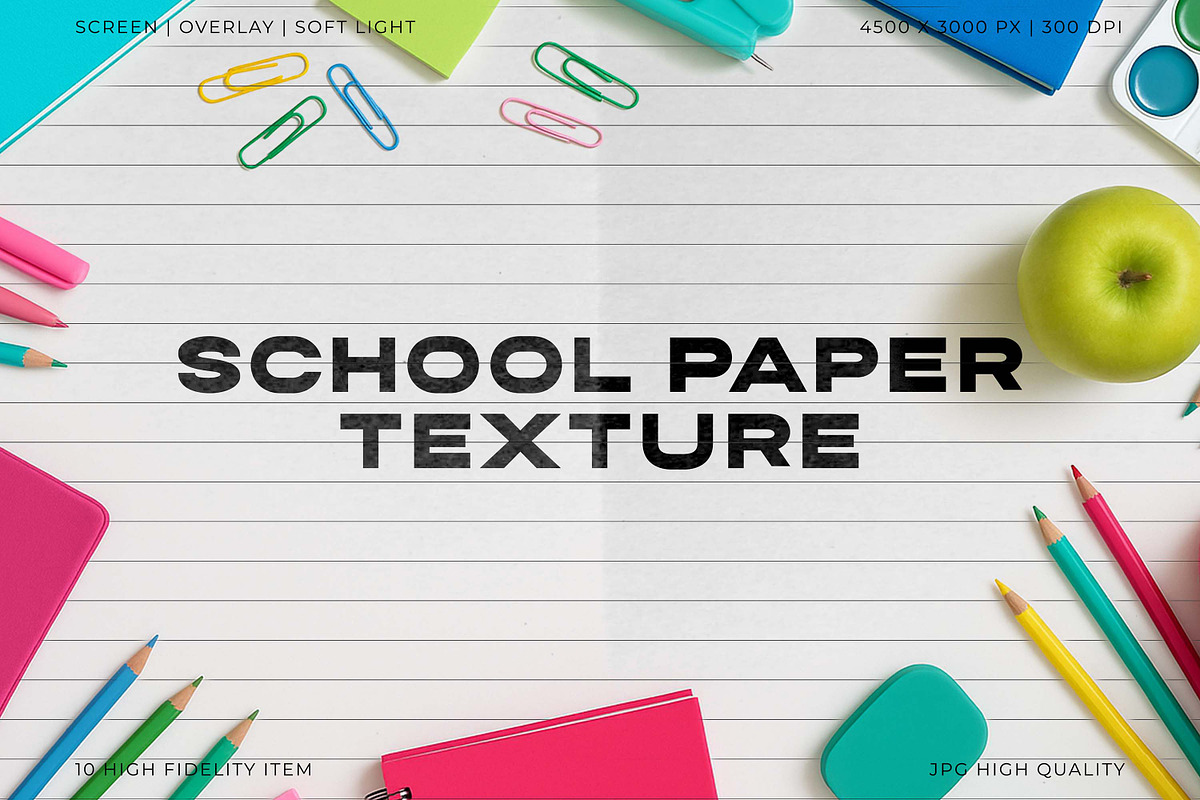 School Paper Texture Background, a Background Graphic by Pitchlook.Studio (Photo 1 of 2)