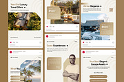 Luxury Holiday Travel Promo Carousel, a Social Media Template by twinstd (Thumbnail 5 of 5)