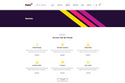 Oslo - Material Design PSD Website, a Websites & App Template by Milo Studio (Thumbnail 7 of 13)