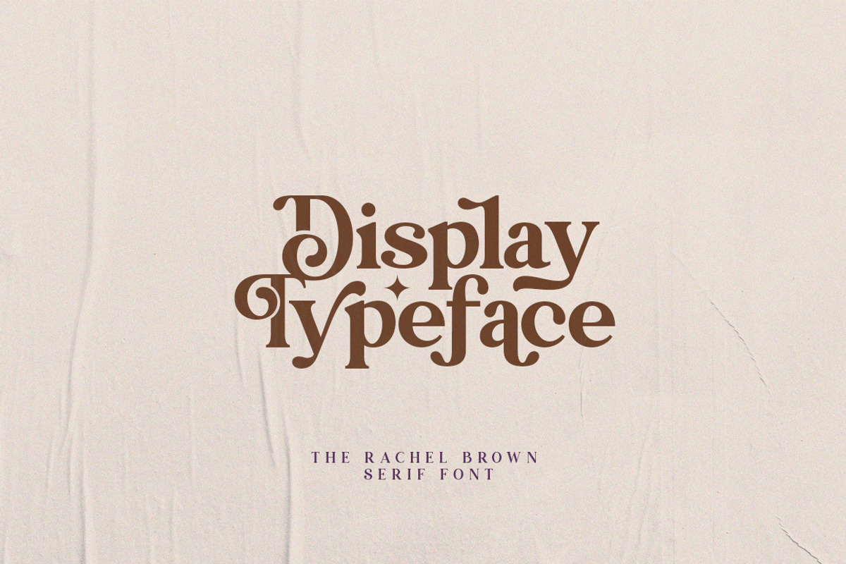 Rachel Brown, a Serif Font by Fargun Studio (Photo 9 of 17)