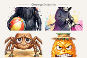 Sarcastic Tropical Goth Sublimation, an Illustration by Artnoy (Thumbnail 4 of 8)