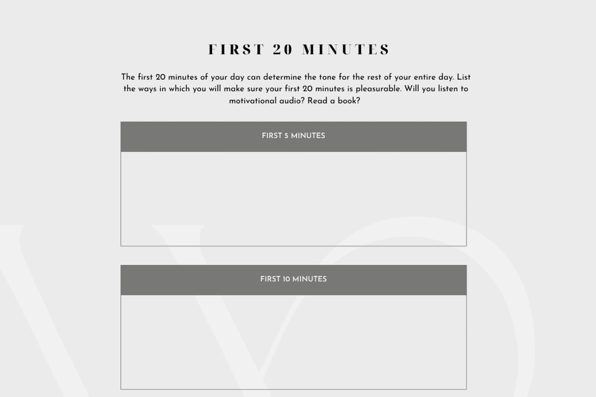 PLR/MRR Law of Attraction Planner, a Marketing Template by Brand Your Biz Co. (Photo 7 of 11)