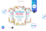 Ice Cream Social Flyer, a Flyer Template by Aam360 (Thumbnail 2 of 3)