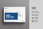 Annual Report Template Landscape, a Brochure Template by Work-Envance (Thumbnail 2 of 8)