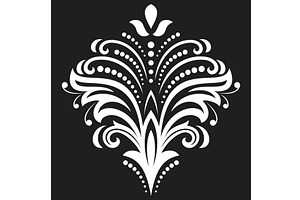 Floral Vector Abstract Pattern, a Decorative Illustration by FineArtStudio