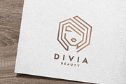 Divia Beauty Logo, a Branding & Logo Template by IKarGraphics (Thumbnail 1 of 3)