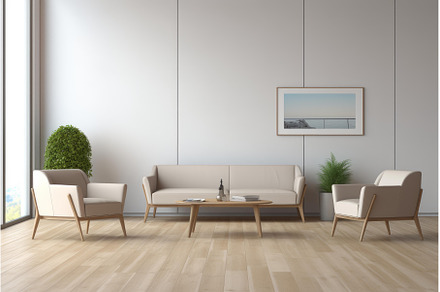 Modern living room interior with, an Arts & Entertainment Photo by Ylivdesign