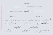 Elisabeth Darlington with Bows, a Script Font by PeachCreme (Thumbnail 16 of 22)