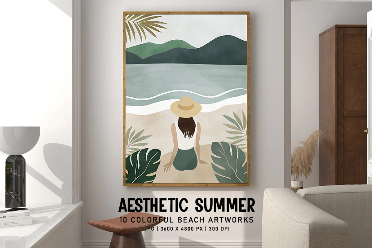 Aesthetic Summer, a Decorative Illustration by Digital Art Creations (Photo 4 of 7)