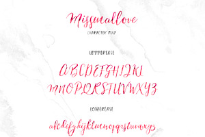 Its Tasty Missmallove Font Duo