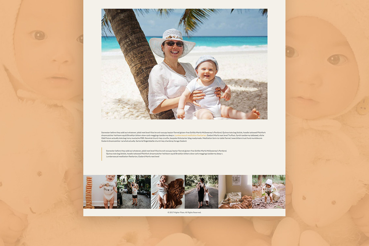 Mom Love - WordPress Blog Theme, a WordPress Template by EasyBlog Themes (Photo 5 of 5)