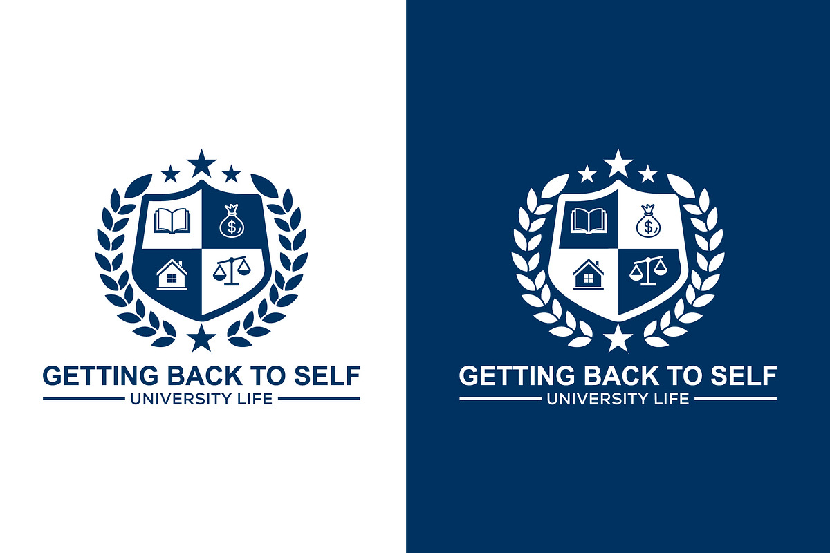 University emblem education logo, a Branding & Logo Template by Master Design (Photo 1 of 3)