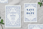Decorative Wedding Invitation Suite, a Templates & Theme by Guuver (Thumbnail 4 of 6)