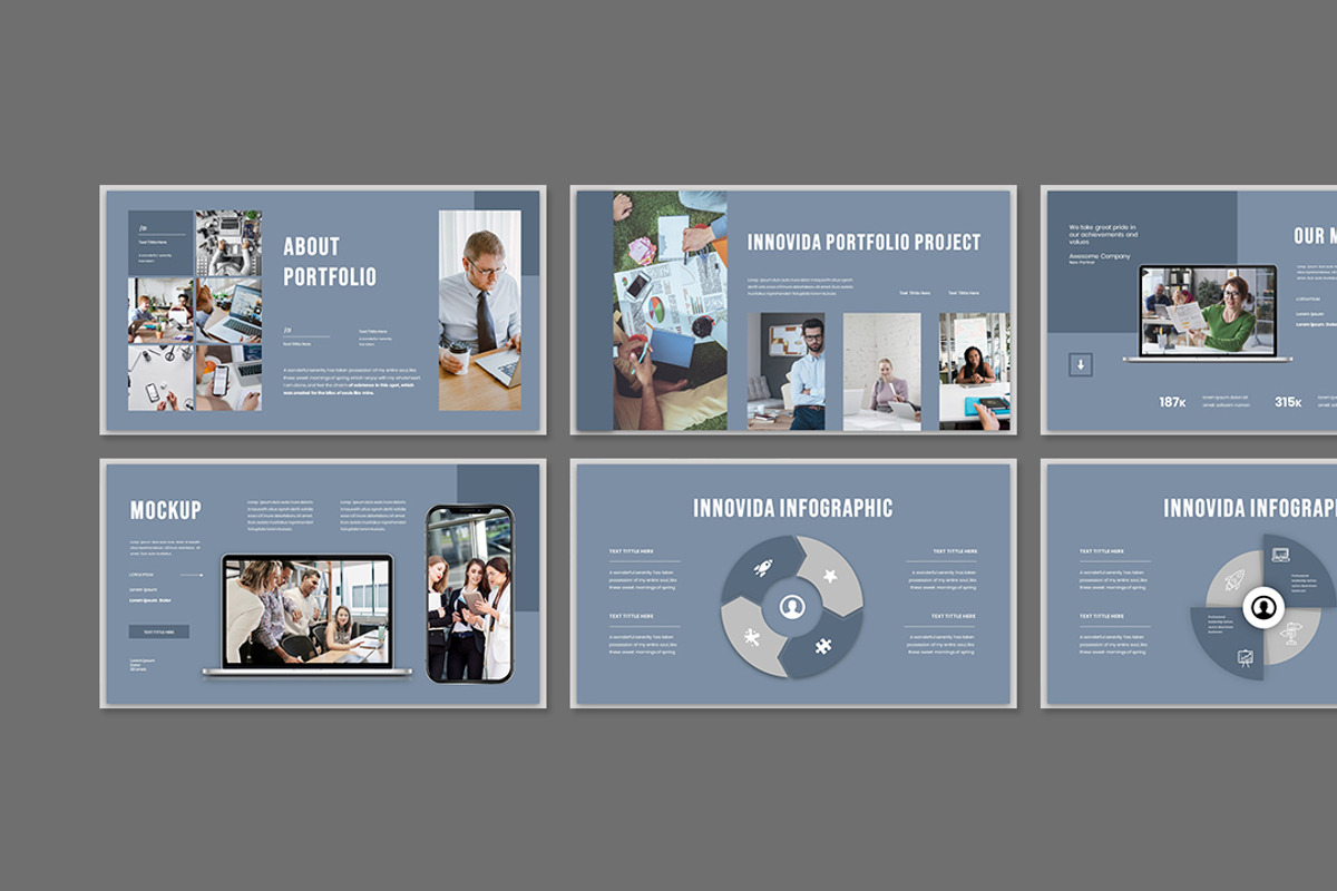 Innovida Presentation Template, a Presentation Template by Analogous Temp (Photo 4 of 5)