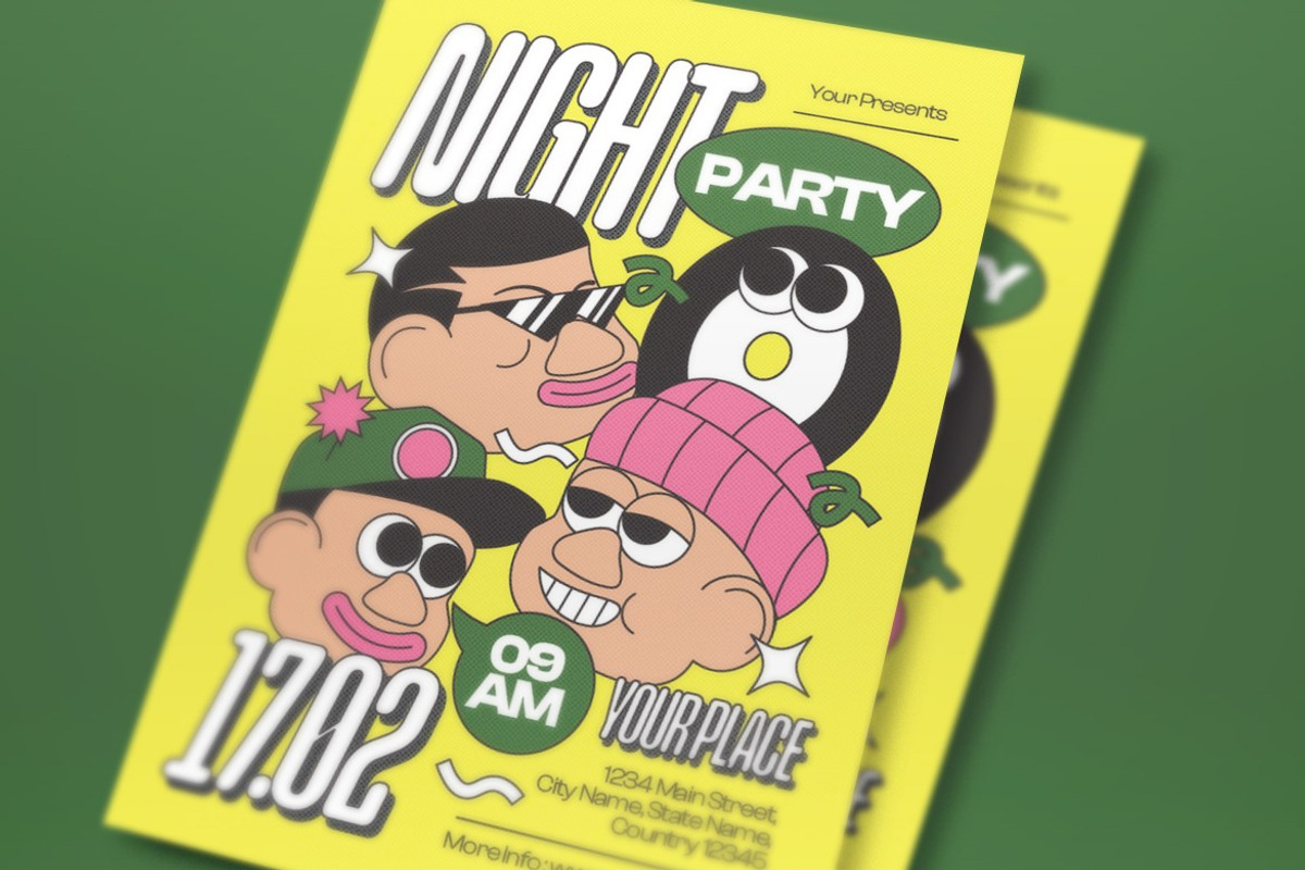 Party Night Flyer preview 2
