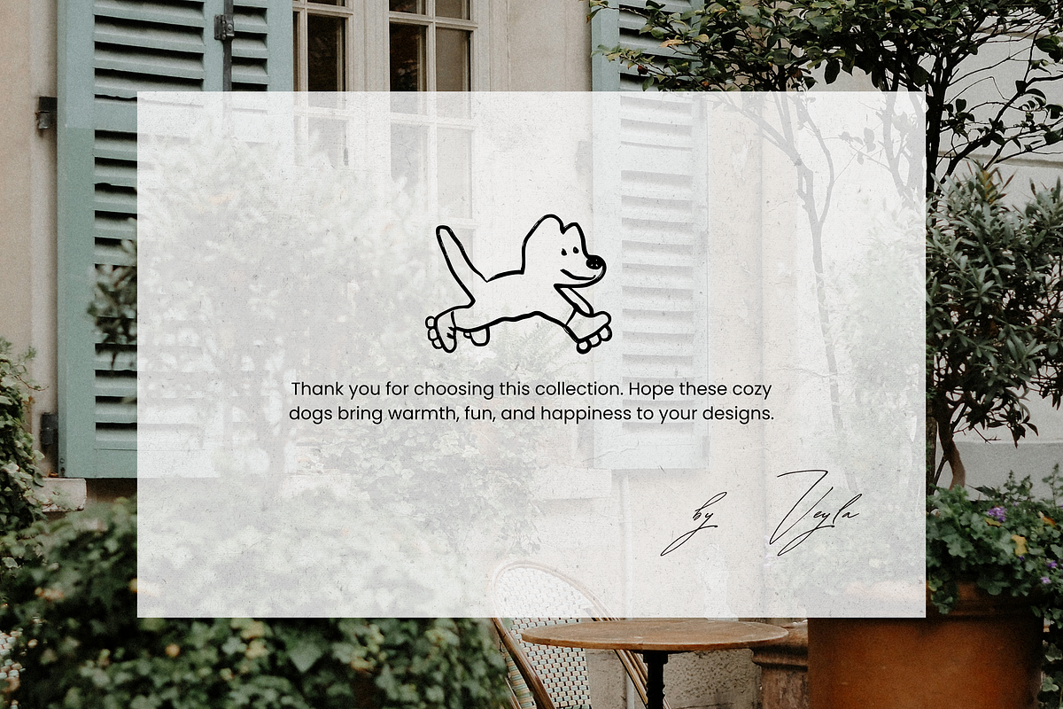 DOGS: Naive Vector Dog Illustrations, an Animal Illustration by Veyla (Photo 11 of 11)