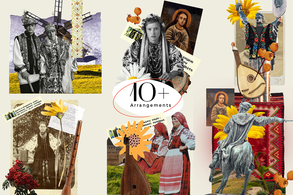 Ukrainian folk set, an Object Graphic by PixelAesthetic (Photo 11 of 12)