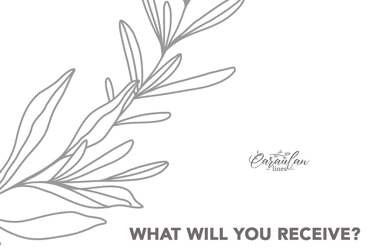 Greenery Procreate Stamps, a Brush Add-On by CaraulanStore (Photo 7 of 8)