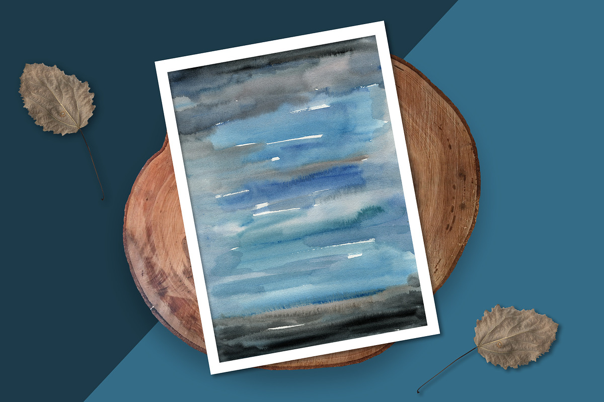 Intangible Scenery - watercolor art, a Background Graphic by Marmoris.Arts (Photo 3 of 34)