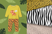 Safari Animals Children clipart set, an Animal Illustration by JuliyArt (Thumbnail 8 of 12)