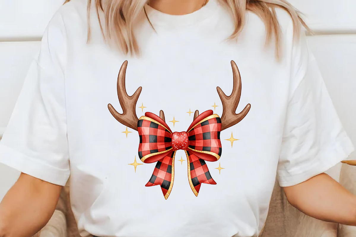 Christmas Coquette Bow PNG, an Illustration by Designworld (Photo 2 of 5)