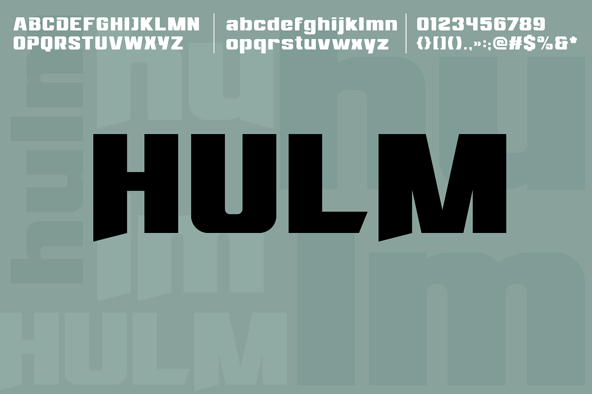 Hulm font family, a Sans Serif Font by vlad.berla (Photo 2 of 8)