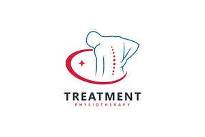 Treatment  Chirpractic Logo Design, a Branding & Logo Template by Andre