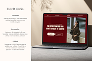Virtual Assistant Website Template, a Landing Page Template by GlamWebDesigns (Thumbnail 8 of 8)