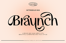 Braunch - Brand Sans Font