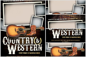 Country And Western Flyer Template