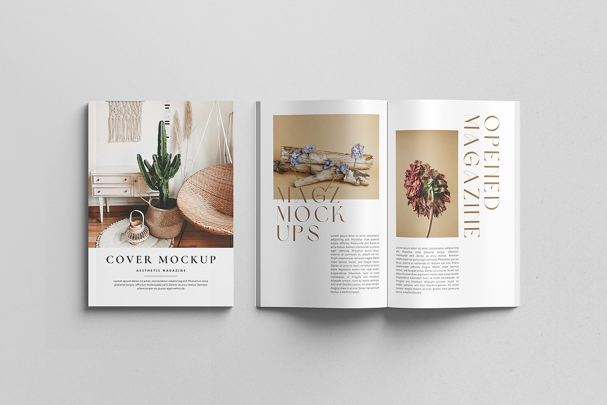 A4 Magazine Mockup, a Books & Magazine Mockup by graphicpages (Photo 12 of 17)