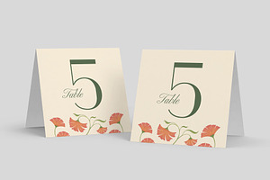 Floral Wedding Stationery Templates