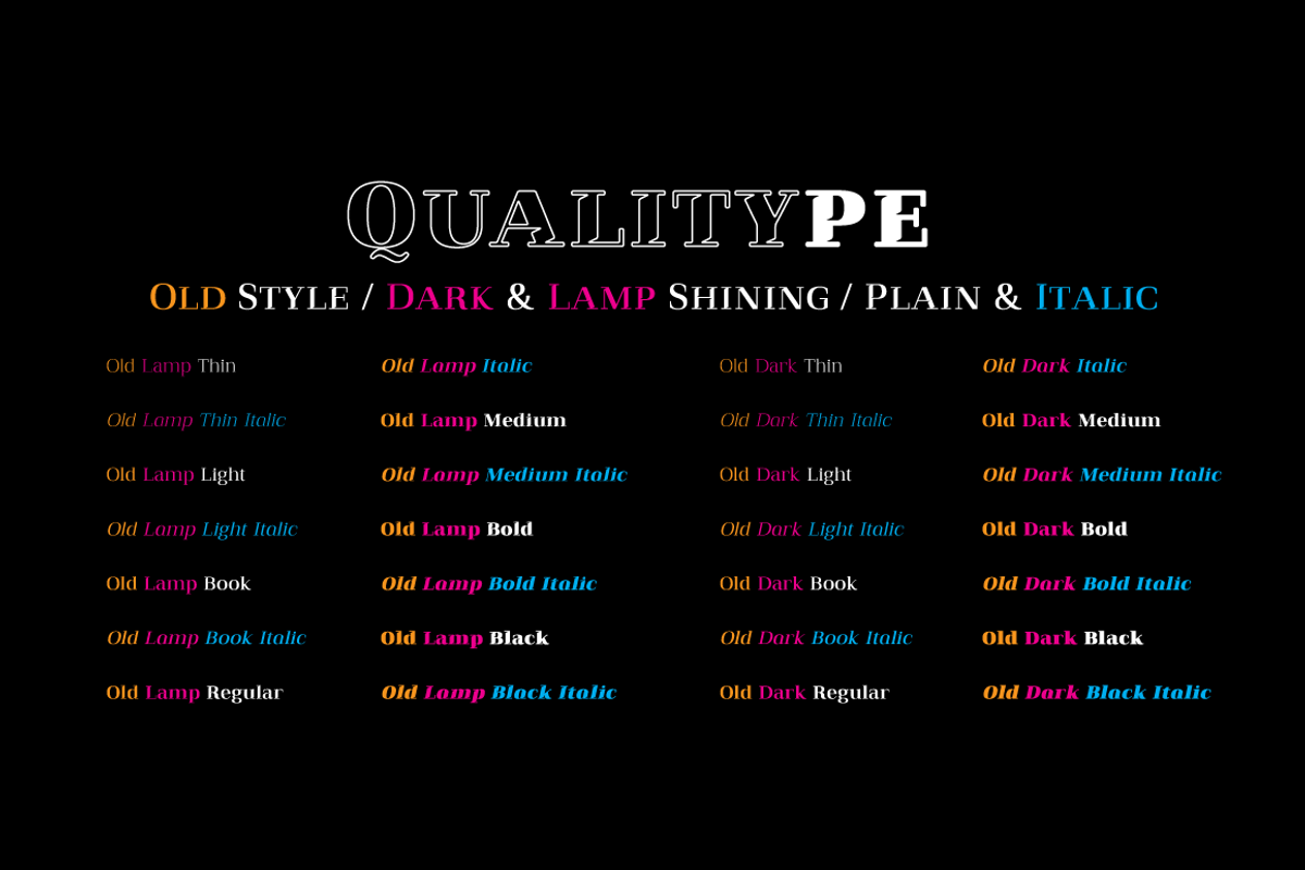 Qualitype Old, a Serif Font by BULENT YUKSEL (Photo 4 of 14)