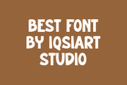 Summer Ruzhter Font, a Sans Serif Font by Iqsiart Studio (Thumbnail 3 of 6)