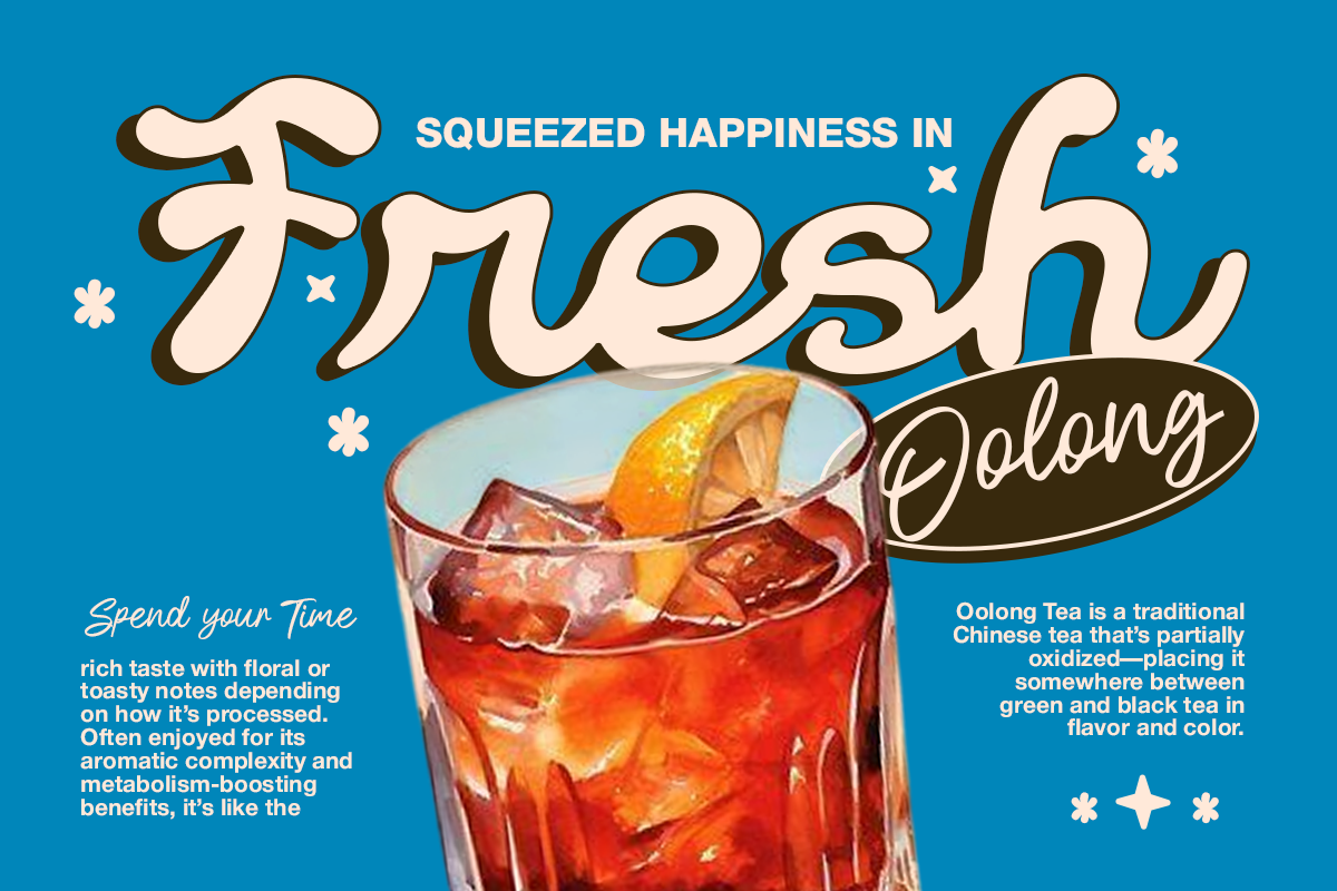 Glaigo - Fun Rounded Script, a Script Font by Pandeka Studio (Photo 5 of 9)