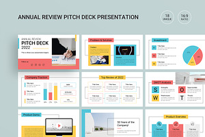 Annual Review Pitch Deck Keynote