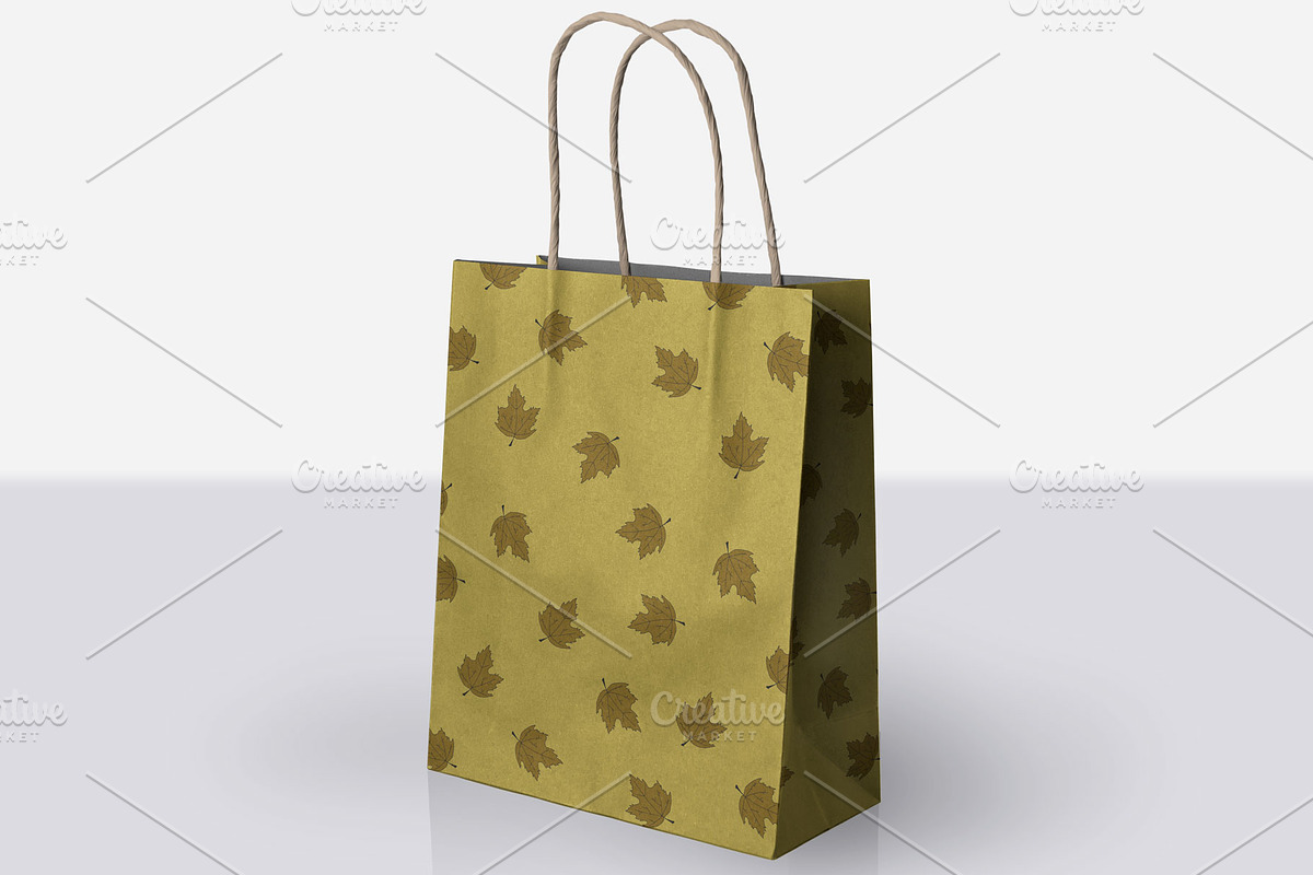 Color Autumn Seamless Patterns, a Pattern Graphic by ExpressShop (Photo 3 of 5)