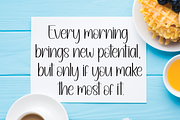 Handmade | Script Font, a Handwritten Font by Scratchones (Thumbnail 5 of 8)