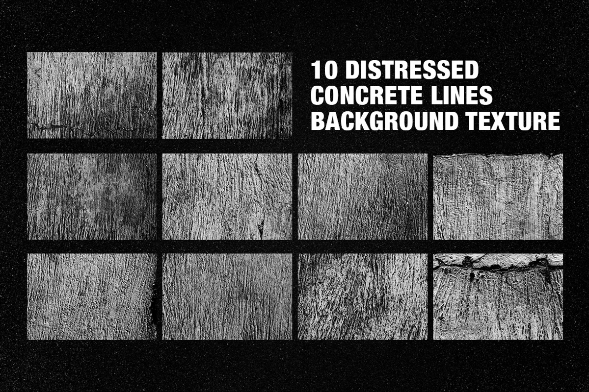 Distressed Concrete Lines, a Texture Graphic by Pitchlook.Studio (Photo 3 of 3)