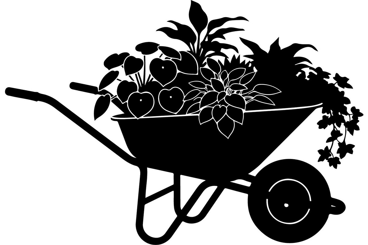 Gardening Equipment Silhouette, an Object Graphic by Creativeshirt (Photo 11 of 20)
