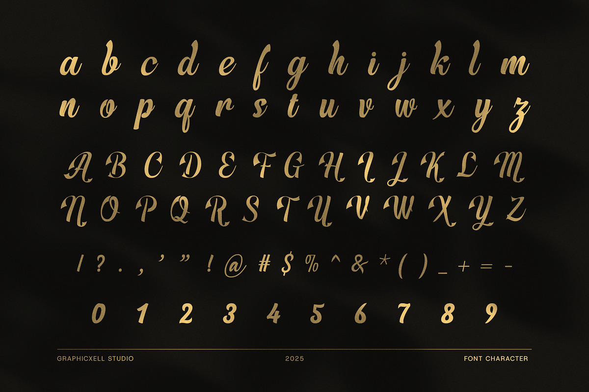 Dafensa Melisa Script Font, a Script Font by Graphicxell (Photo 7 of 8)