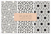 Plexus Seamless Patterns Set 2, a Pattern Graphic by Curly_Pat (Thumbnail 1 of 4)