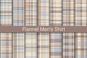 #167 Flannel Men's Shirt, a Pattern Graphic by Plaid4You (Thumbnail 1 of 5)