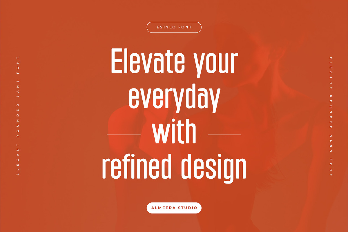 Estylo - Display Sans, a Sans Serif Font by Almeera Std (Photo 2 of 6)