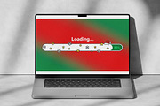 Christmas Holiday Loading Bar, a Seasonal Illustration by Elen_Art (Thumbnail 3 of 3)