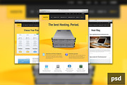 Hostr - PSD Template, a Websites & App Template by beto (Thumbnail 1 of 4)