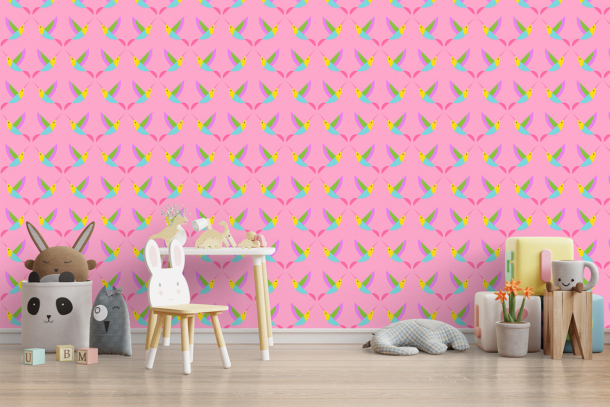 Birds Planet Geometric Patterns, a Pattern Graphic by Designnina Shop (Photo 6 of 12)