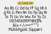Sunny Smiles - Handwritten Sans Font, a Handwritten Font by RagamKata (Thumbnail 10 of 10)