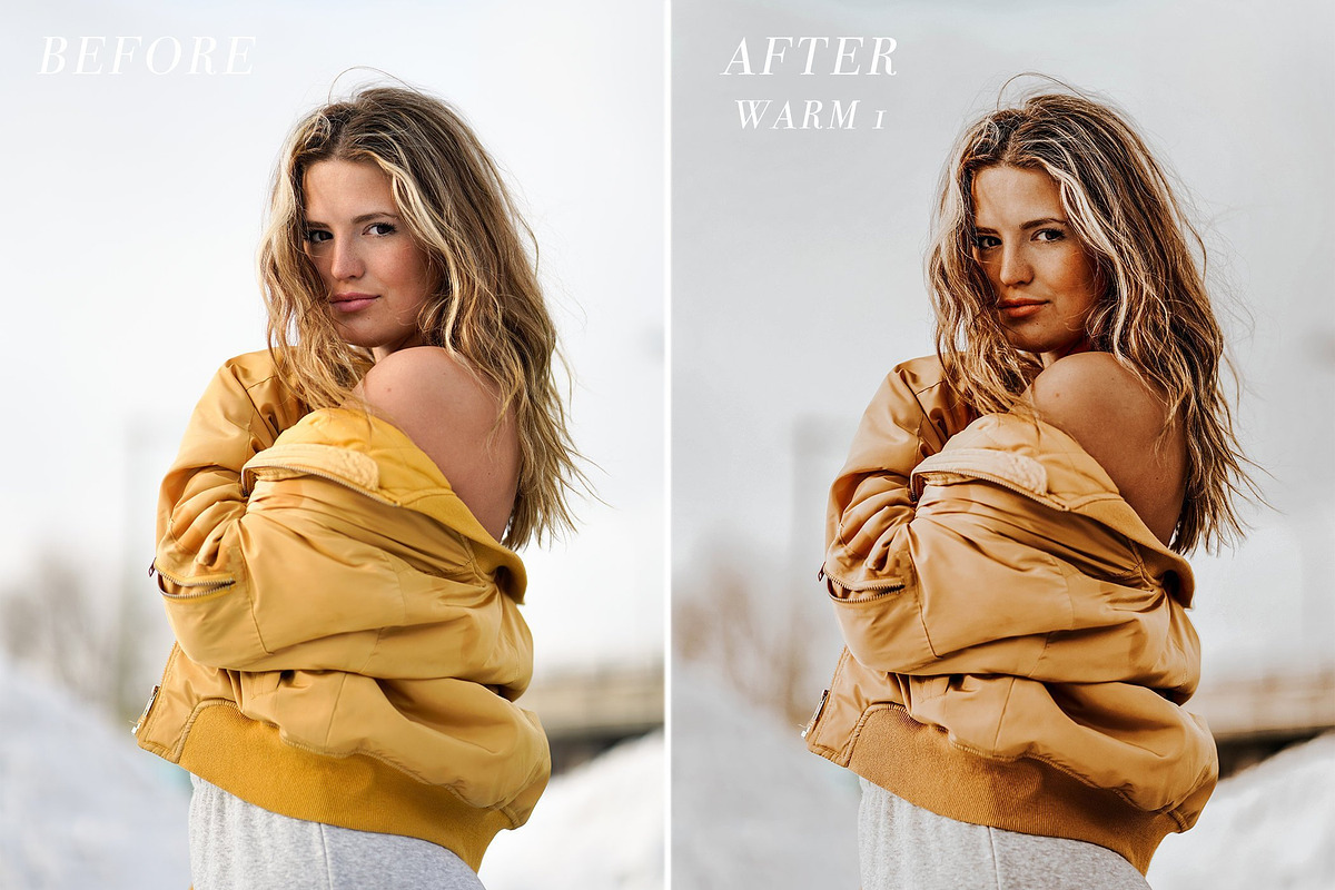 Desktop Lightroom Presets WARM preview 2